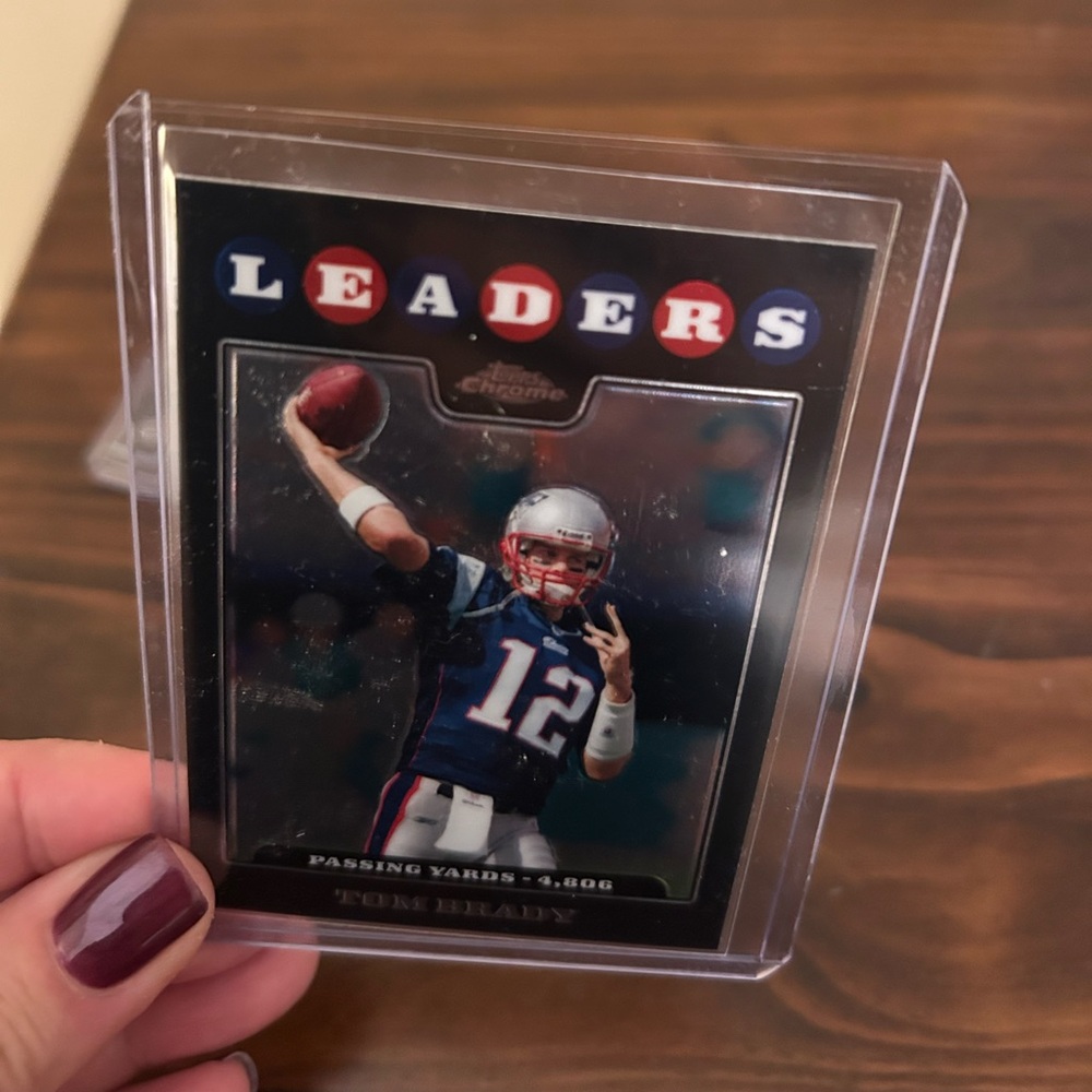 Tom Brady Randy Moss 2008 Topps Chrome Football Cards - Bundle of Five Cards - Picture 10 of 15